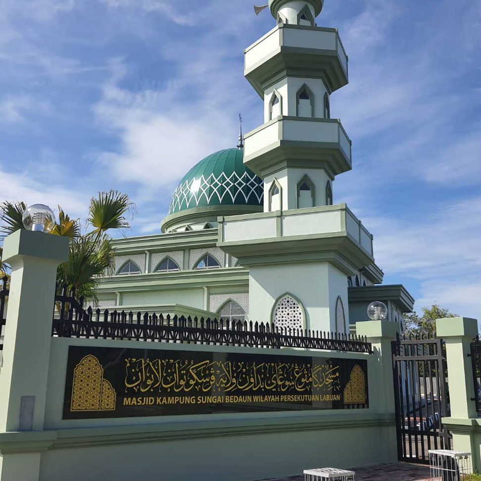 masjid al sultan abdullah kampung sungai bedaun
