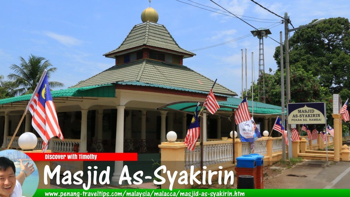masjid asy syakirin sungai rambai