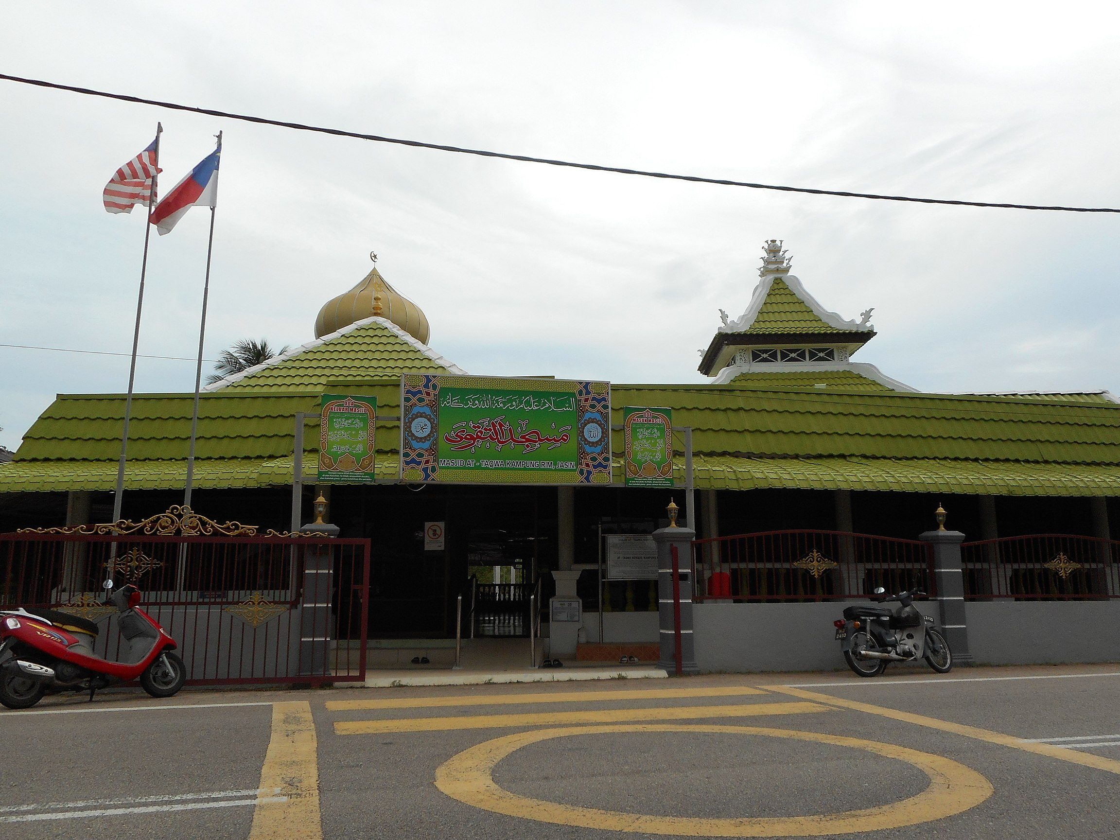 masjid at taqwa kampung paya lebar masjid tanah
