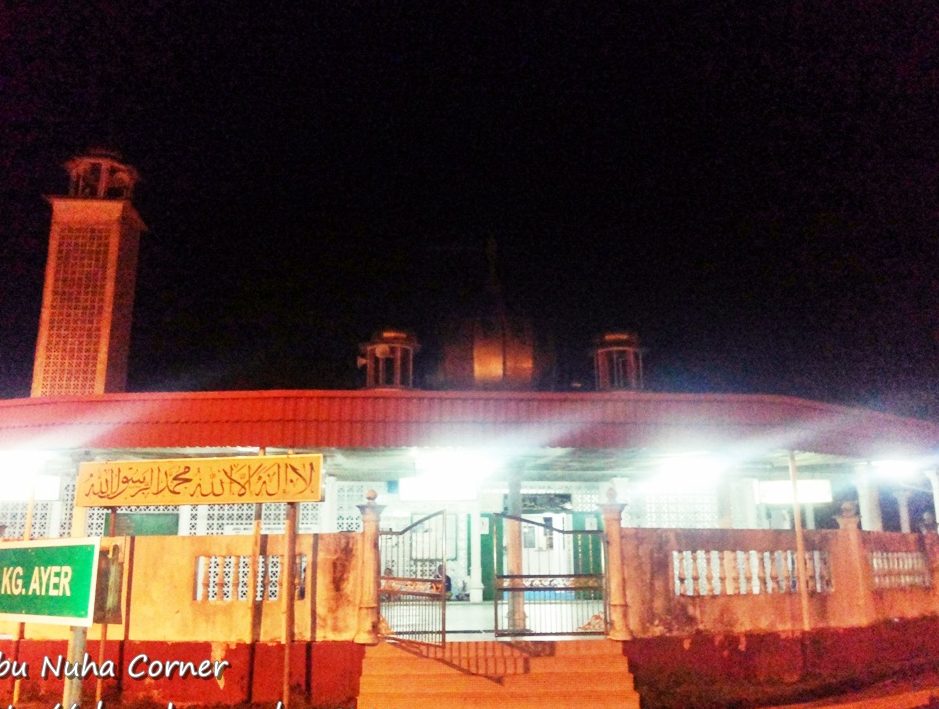 masjid kampung ayer kudat