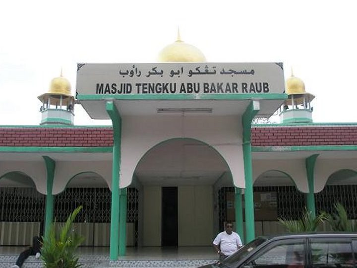masjid tengku abu bakar raub