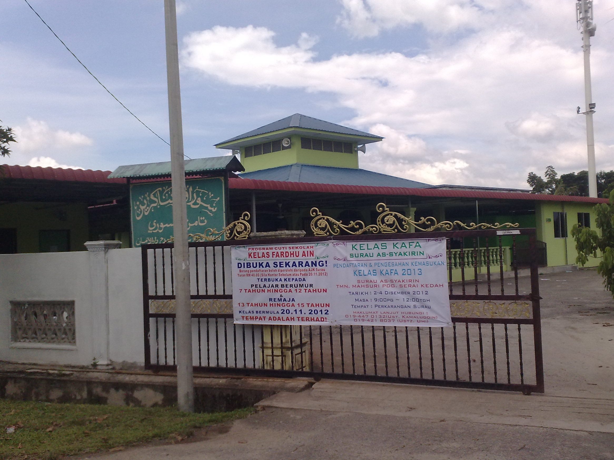 surau as syakirin taman mahsuri